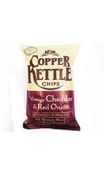 image of Copper Kettle Vintage Cheddar And Red Onion 150g